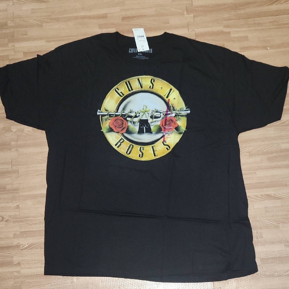 Black Men's Guns N Roses T-Shirt